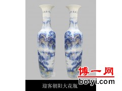 供应手工制作陶瓷大花瓶，青花瓷陶瓷大花瓶图1