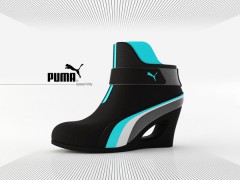 Puma 可跑步高跟鞋