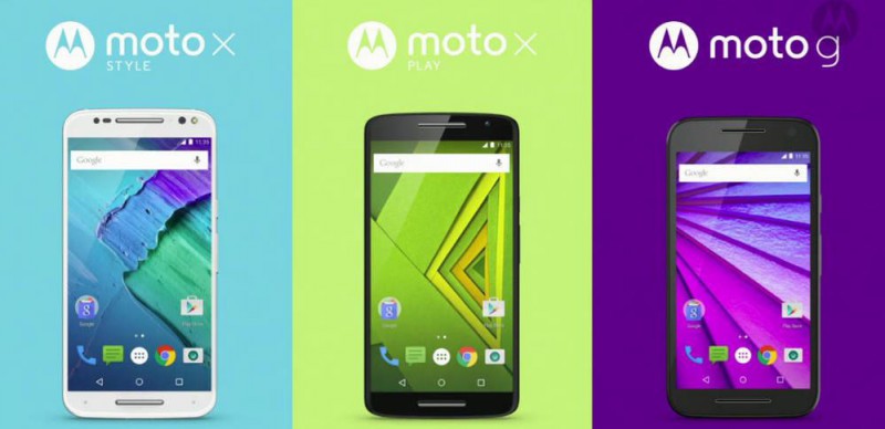 Moto 发布 3 款新机型：Moto X Style、Moto X Play 和 Moto G