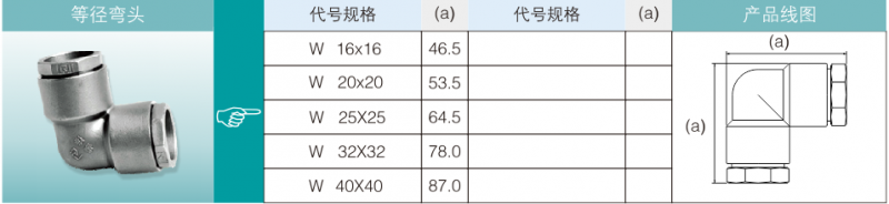 等经弯头