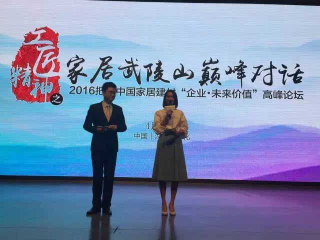 4月16日2016把脉中国家居建材“企业·未来价值”高峰论坛在湖南怀化举办