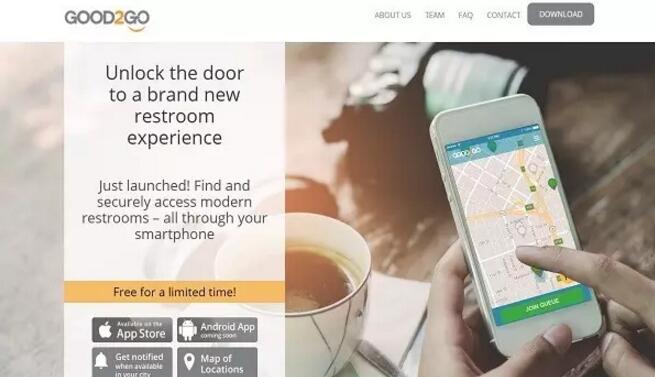共享浴室终于来了 共享浴室服务商Good2Go获700万美元融资