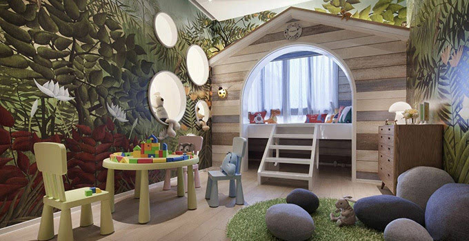 儿童房设计，小空间儿童房要如何设计？小空间儿童房设计在打造的时候一定要抓住重点