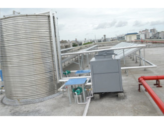 印染纺织厂空气能高温热泵热水器图1