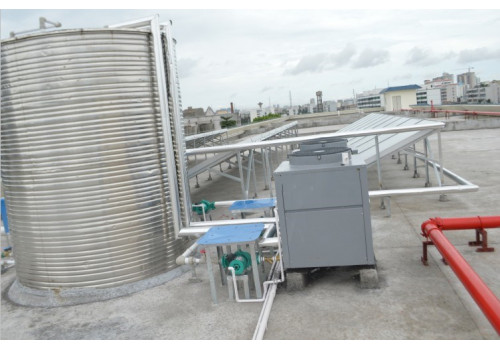 印染纺织厂空气能高温热泵热水器