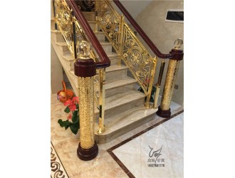 平凉铜楼梯扶手具有独特艺术气息图1