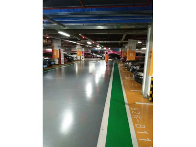 南京道路划线-地下车库停车场标线-人行道标线宽度与设置