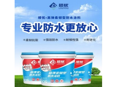 高弹柔韧性防水涂料－广州楼建材有限公司生产厂家