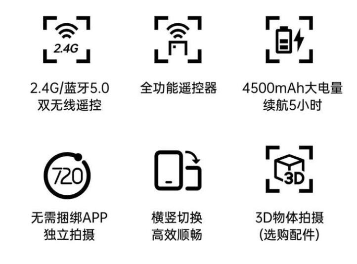 720云手机电动云台全新上市，自动拍摄亿万像素VR全景8