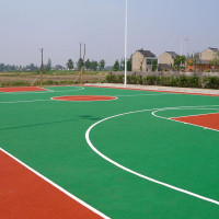 唐山篮球场地面硅pu 学校操场施工-新国标篮球场地面硅pu