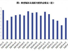 2025年5月法拍房供应规模回落，成交量大幅补涨，成交率回升
