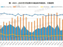 2025年1-5月法拍房成交额1016.9亿元，同比下降20.3%