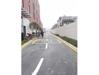南京道路热熔划线施工流