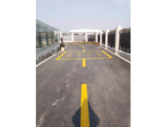 南京道路划线-消防通道